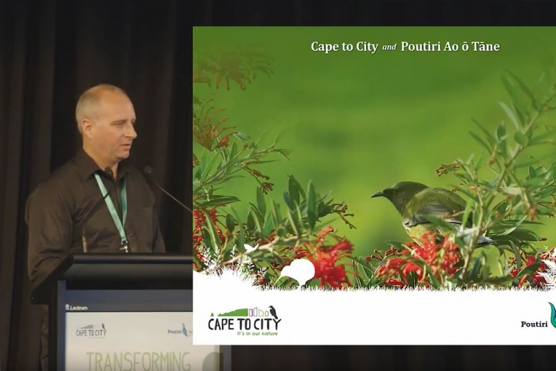 Introduction to Cape to City and Poutiri Ao ō Tāne @ Transforming Biodiversity 2017